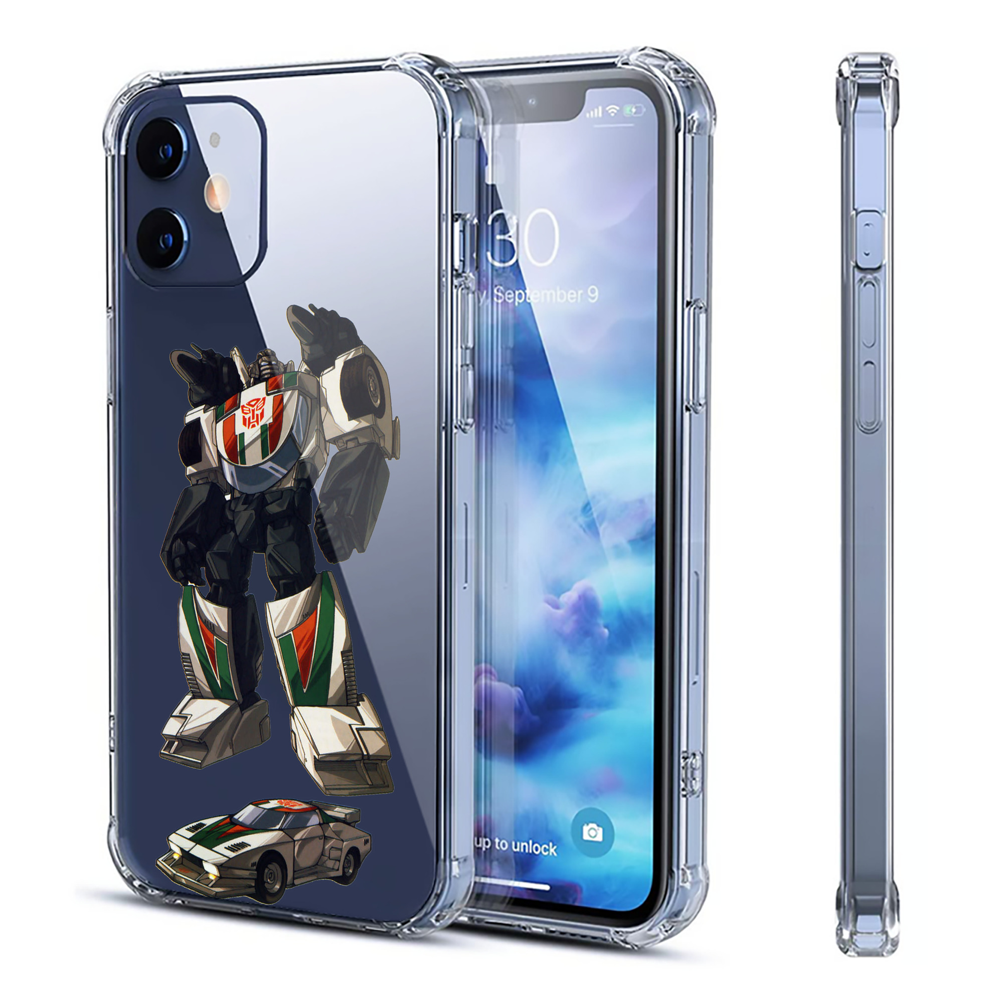 （画像用）  【iPhone 12シリーズ対応】透明スマホケース（クリアソフトケース）